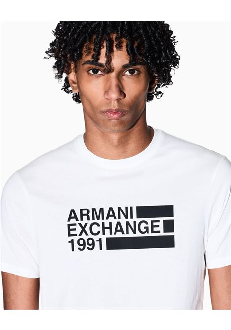 Slim Fit T-shirt in Basic Cotton Jersey ARMANI EXCHANGE | T-shirt | XM002788 AF10356U0009